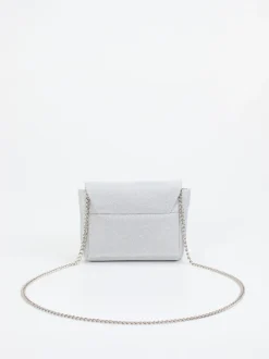 Konstantin Starke – Mini Bag aus Synthetikgewebe Silber