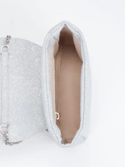 Konstantin Starke – Mini Bag aus Synthetikgewebe Silber