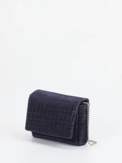 Konstantin Starke – Mini-Bag aus Textil Tiefblau