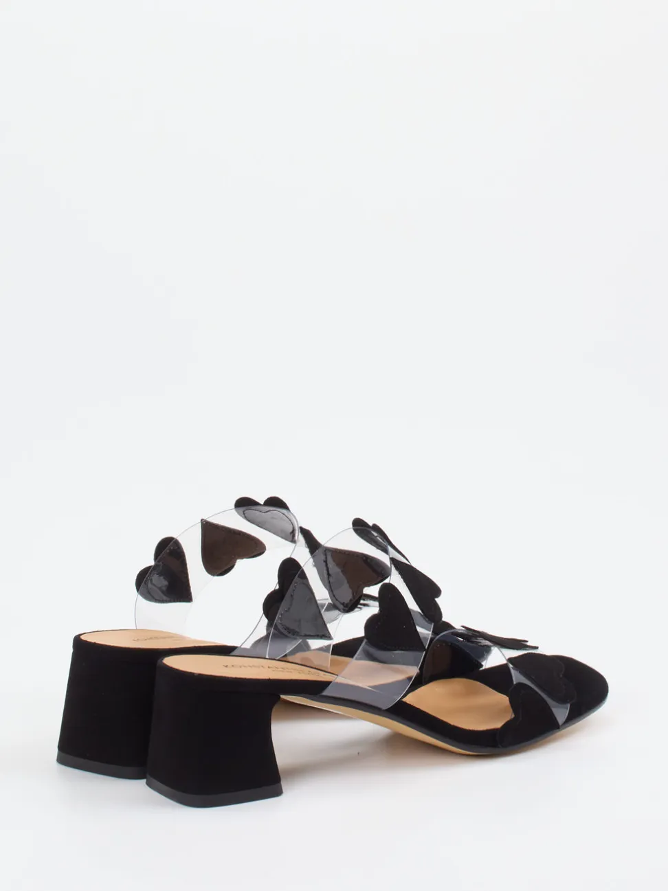 Konstantin Starke – Mules aus Veloursleder Schwarz