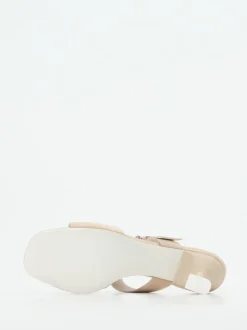 Konstantin Starke – Mules aus Veloursleder beige
