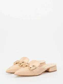 Konstantin Starke – Mules aus Lackleder in Beige