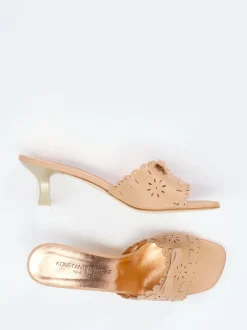 Konstantin Starke – Mules aus Kalbleder in Beige