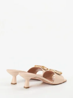 Konstantin Starke – Mules aus Lammleder in Beige