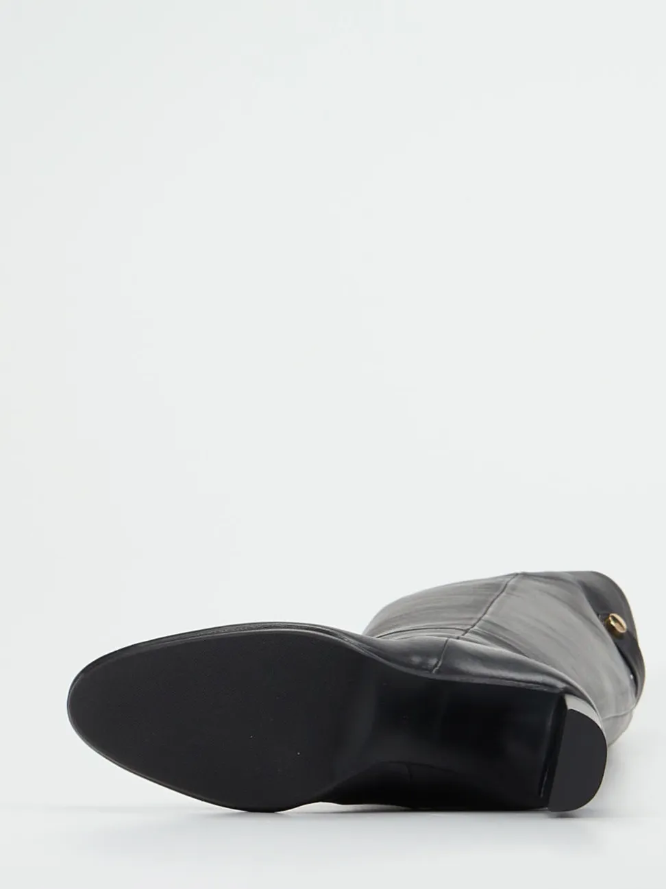Konstantin Starke – Overknee-Stiefel aus Lammleder Schwarz