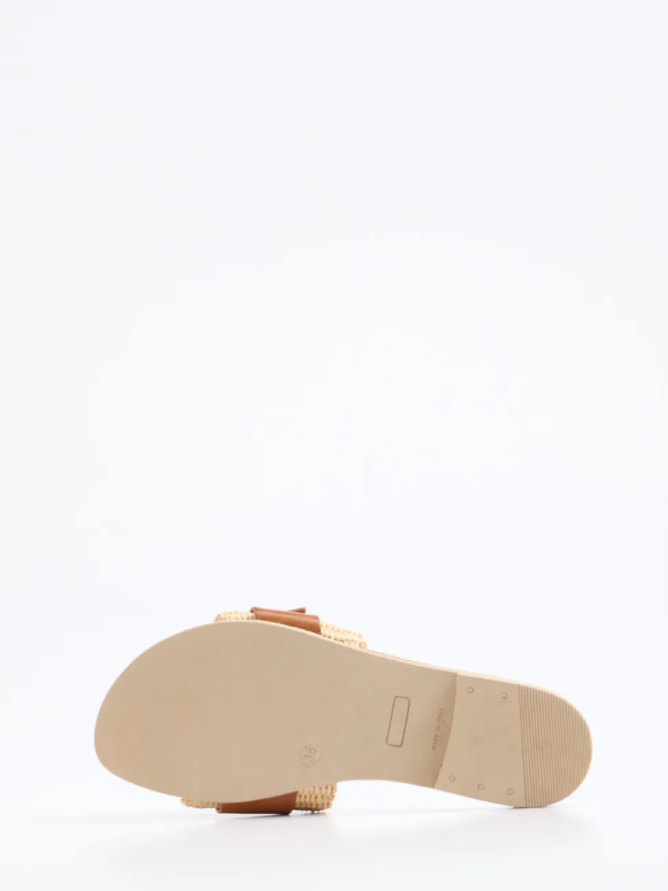 Konstantin Starke – Pantolette aus Kalbleder cognac