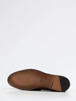 Konstantin Starke – Penny Loafer aus Veloursleder Braun