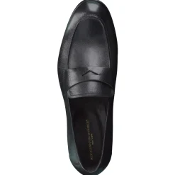 Konstantin Starke – Penny Loafer aus Lammleder schwarz