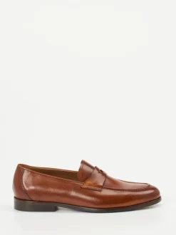 Konstantin Starke – Penny Loafer aus Büffelleder braun