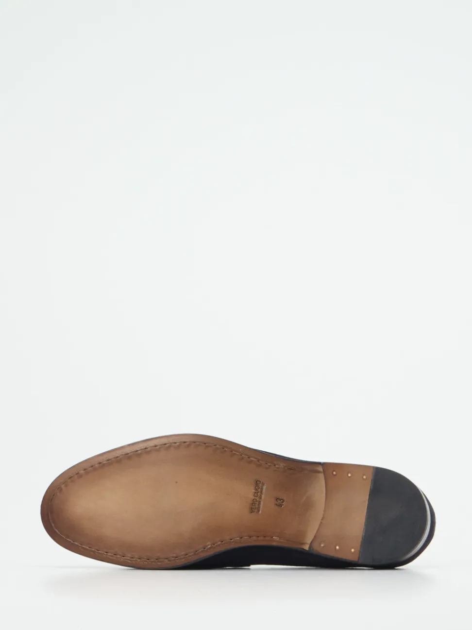 Konstantin Starke – Penny Loafer aus Veloursleder Blau