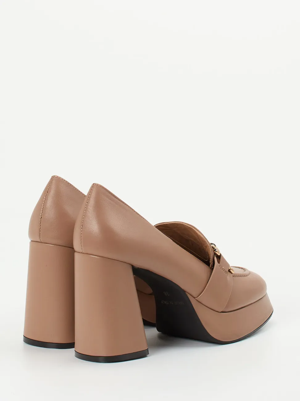 Konstantin Starke – Plateau-Loafer aus Lammleder Beige