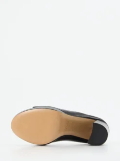 Konstantin Starke – Plateau-Mules aus Lammleder schwarz