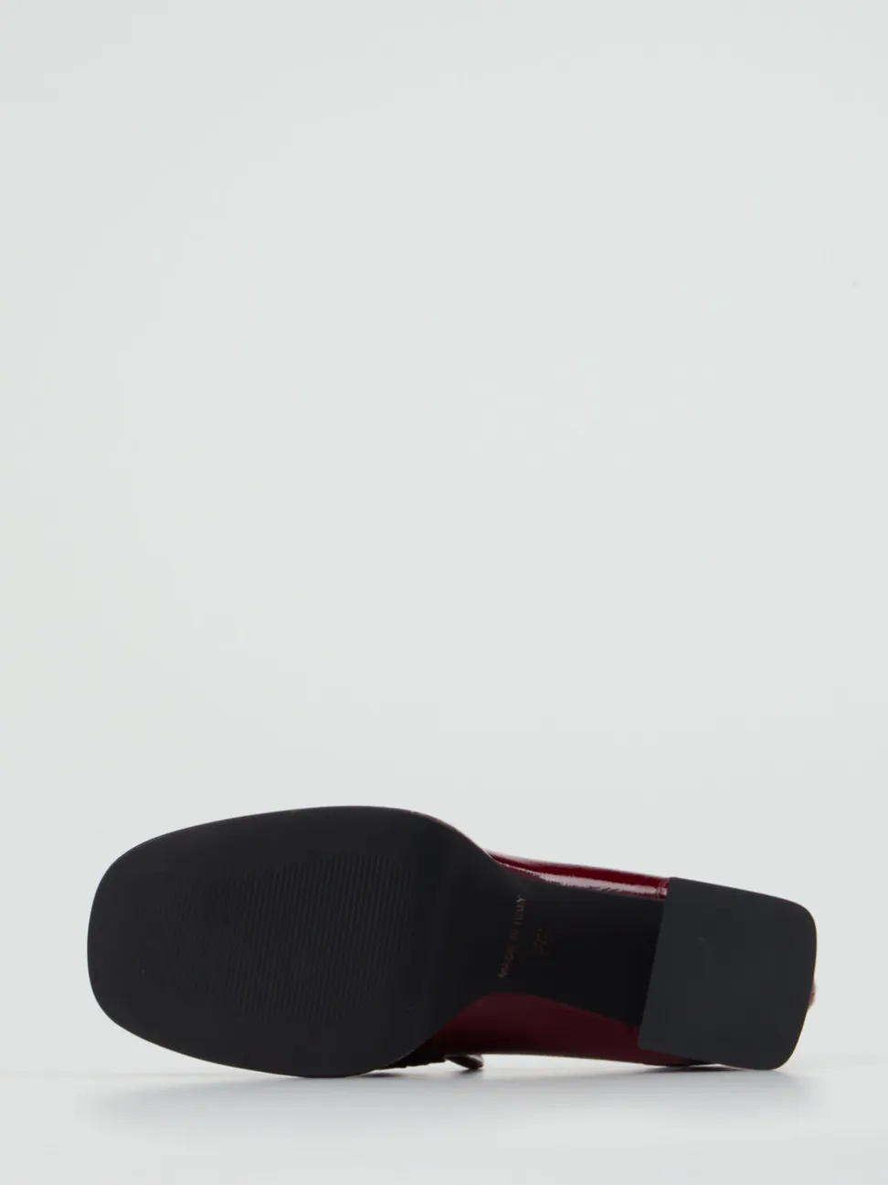 Konstantin Starke – Plateau-Loafer aus Lackleder Bordeaux