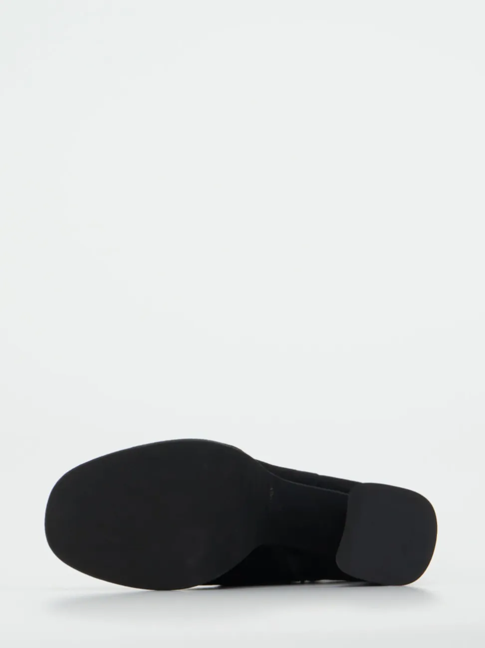 Konstantin Starke – Plateau-Stiefeletten aus Veloursleder Schwarz