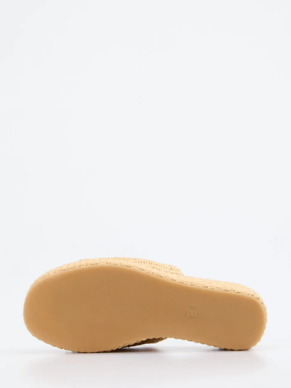 Konstantin Starke – Plateau-Pantoletten aus Synthetik in Beige