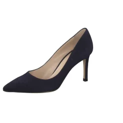 Konstantin Starke – Pumps aus Veloursleder Dunkelblau