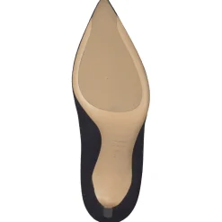 Konstantin Starke – Pumps aus Veloursleder Dunkelblau