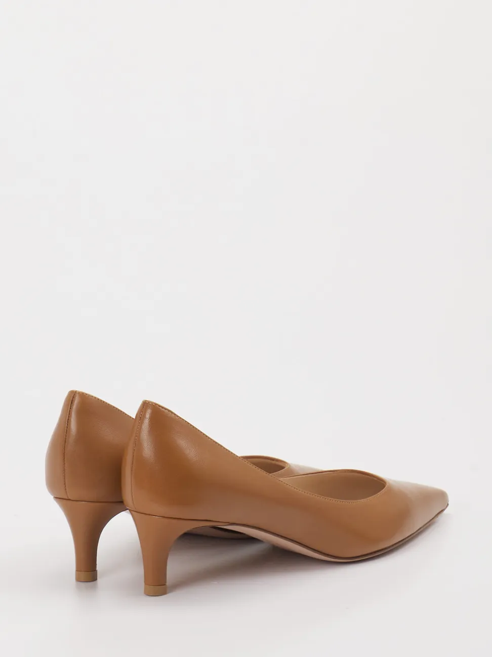 Konstantin Starke – Pumps aus Lammleder Cognacbraun