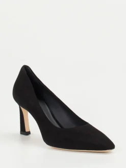 Konstantin Starke – Pumps aus Veloursleder Schwarz