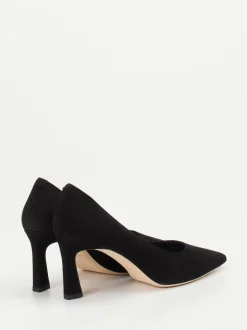 Konstantin Starke – Pumps aus Veloursleder Schwarz