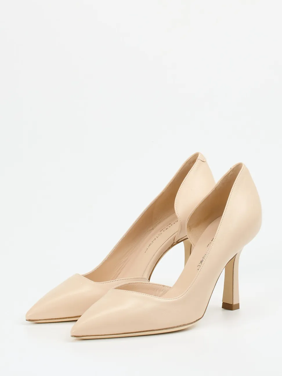 Konstantin Starke – Pumps aus Lammleder in Nude