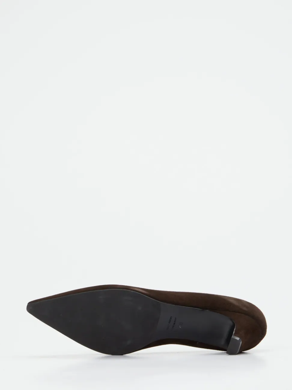 Konstantin Starke – Pumps aus Veloursleder dunkelbraun