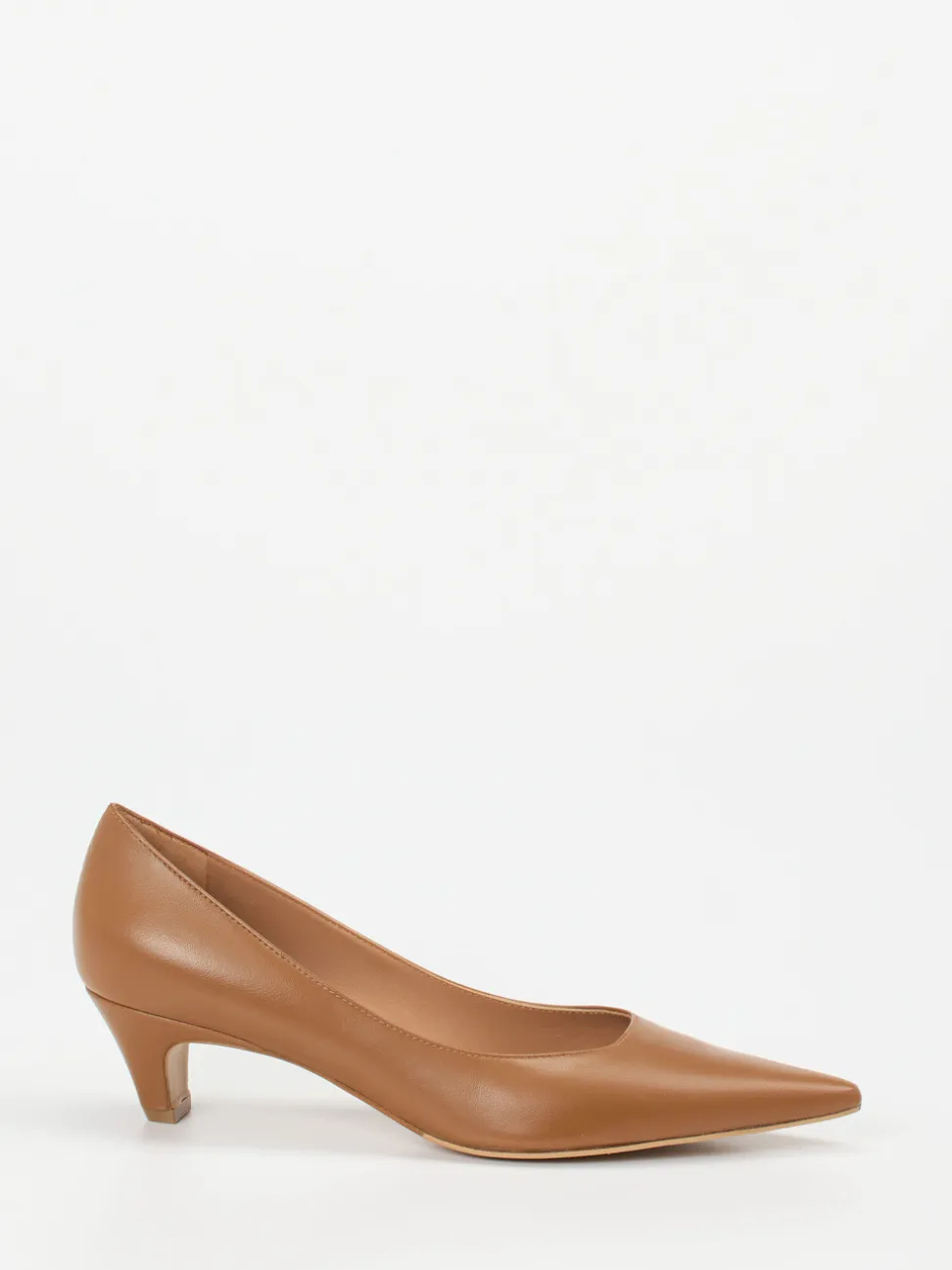 Konstantin Starke – Pumps aus Lammleder in Cognac
