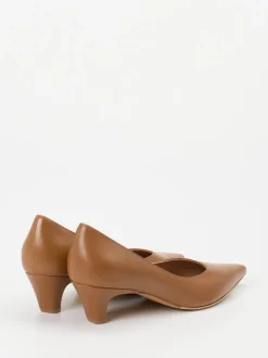 Konstantin Starke – Pumps aus Lammleder in Cognac