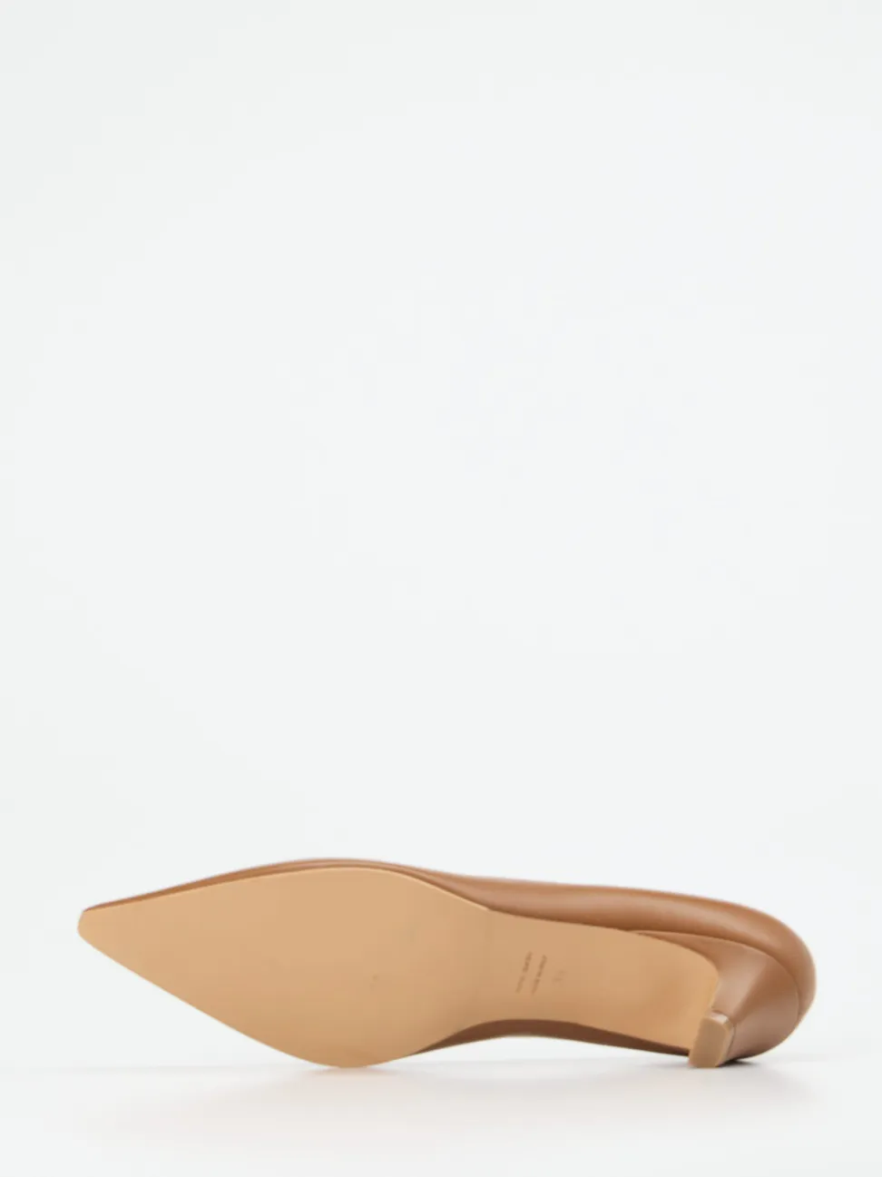 Konstantin Starke – Pumps aus Lammleder in Cognac
