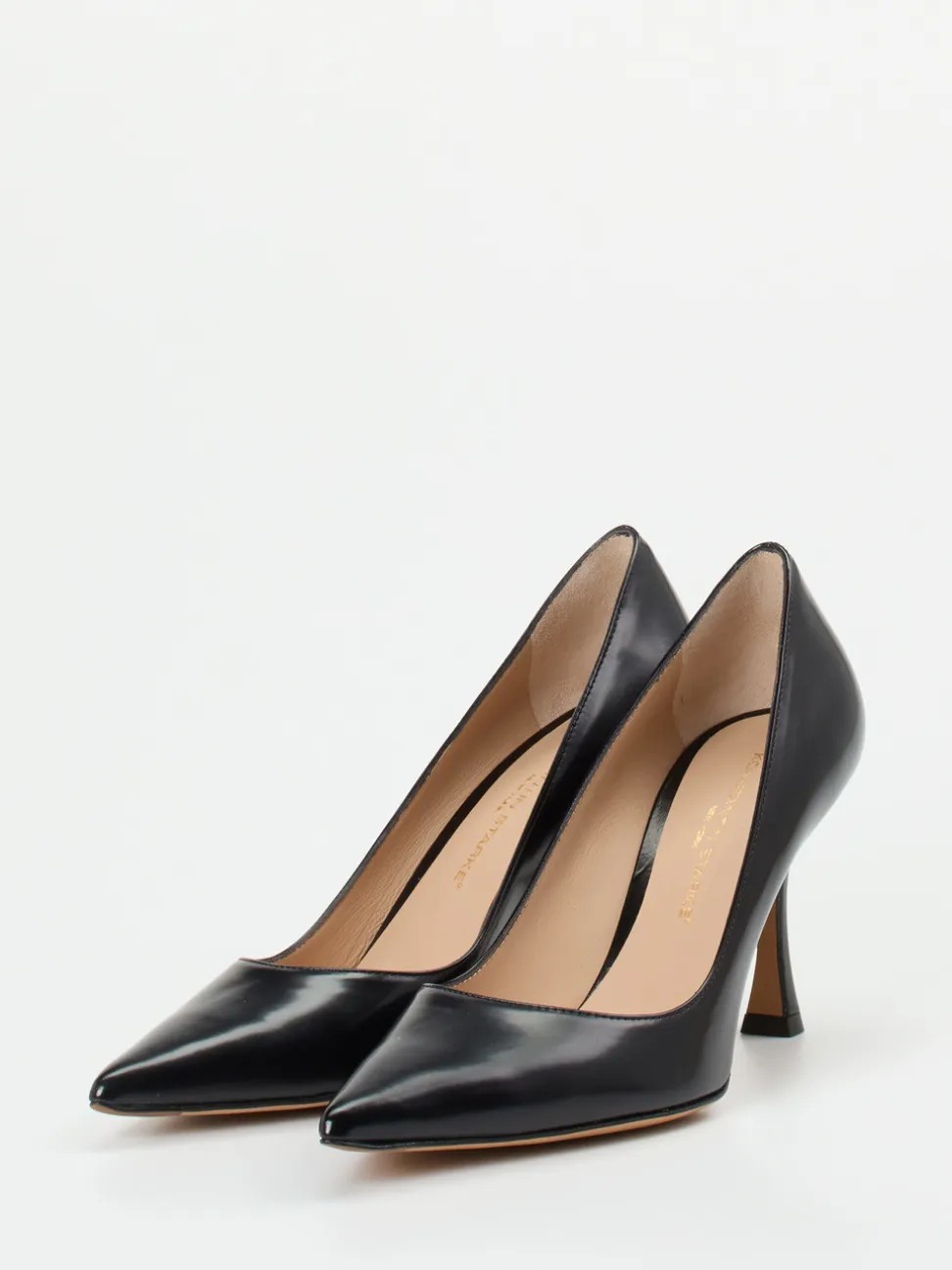 Konstantin Starke – Pumps aus Hochglanzleder Schwarz