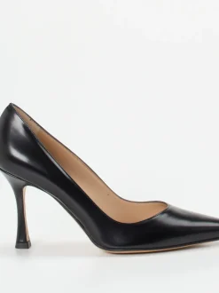 Konstantin Starke – Pumps aus Hochglanzleder Schwarz