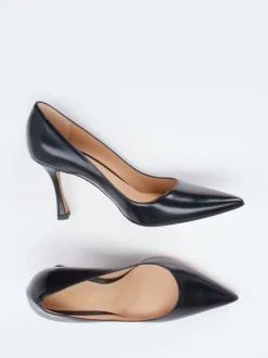 Konstantin Starke – Pumps aus Hochglanzleder Schwarz
