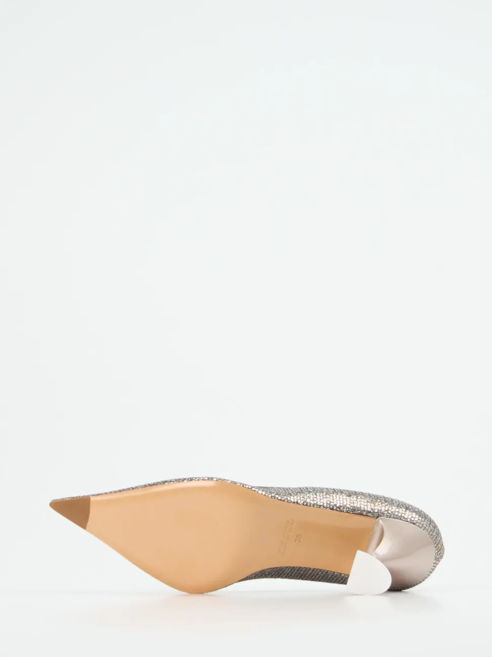 Konstantin Starke – Pumps aus Metallicleder goldfarben