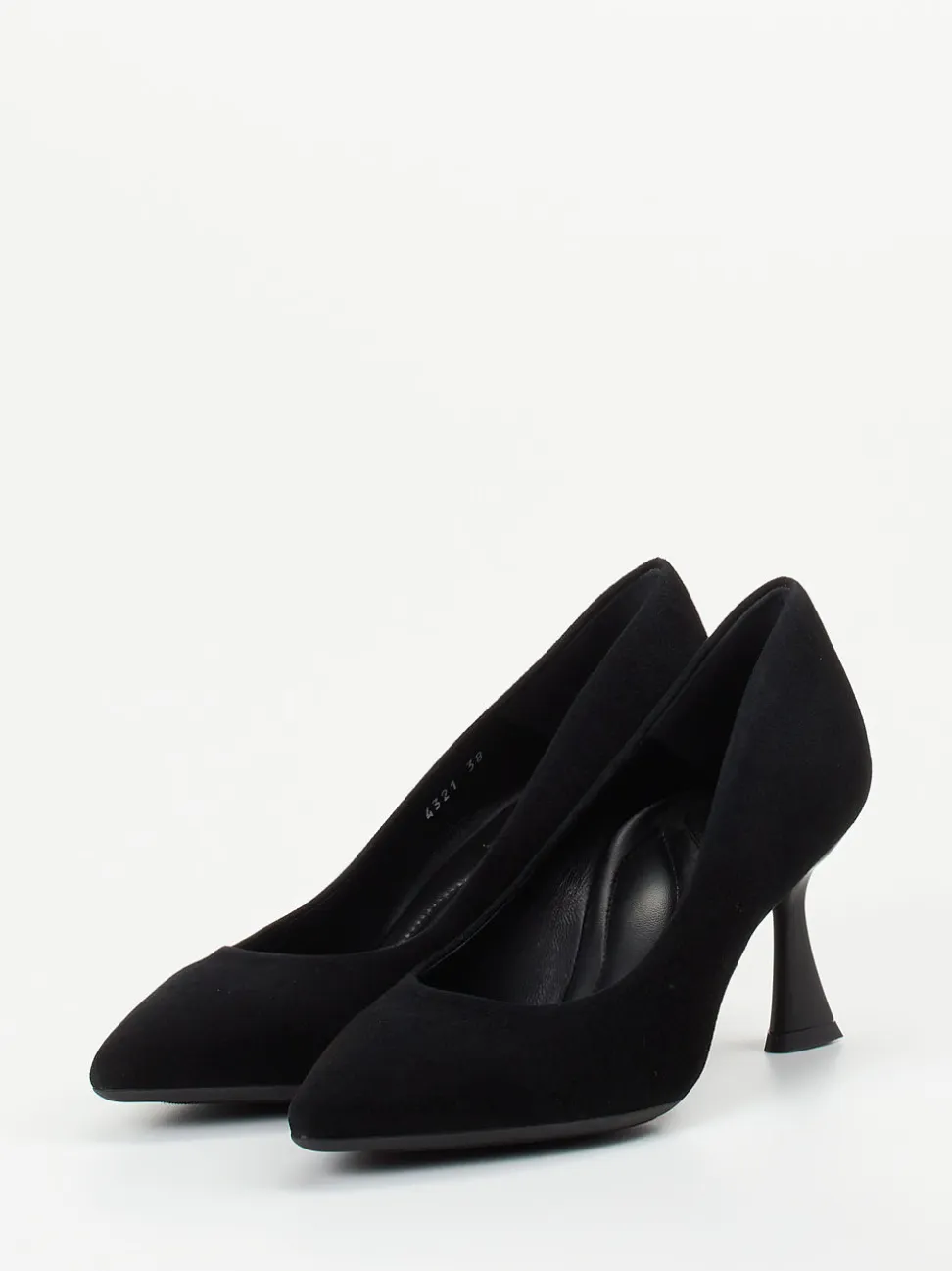 Konstantin Starke – Pumps aus Veloursleder Schwarz