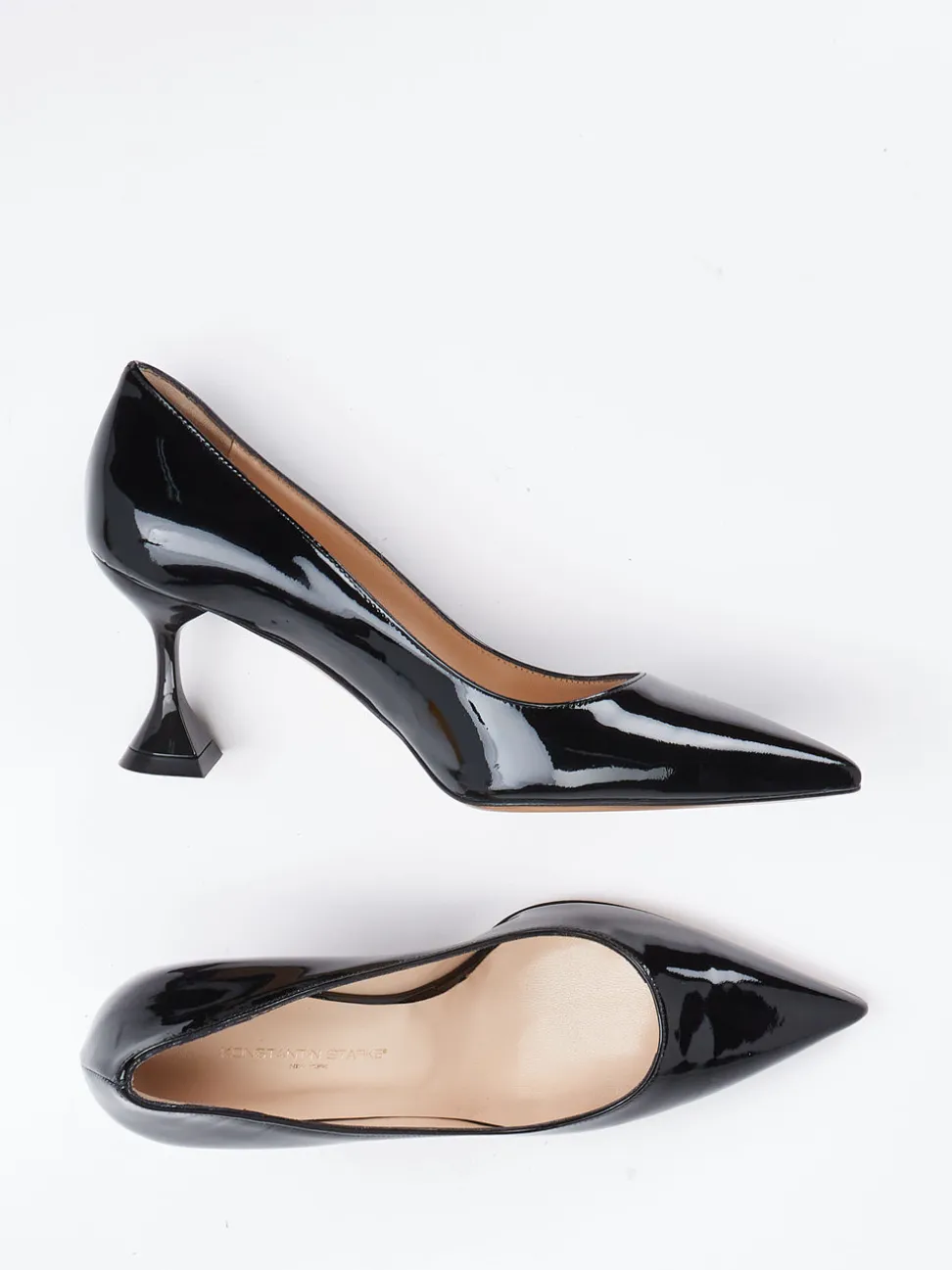 Konstantin Starke – Pumps aus Lackleder schwarz