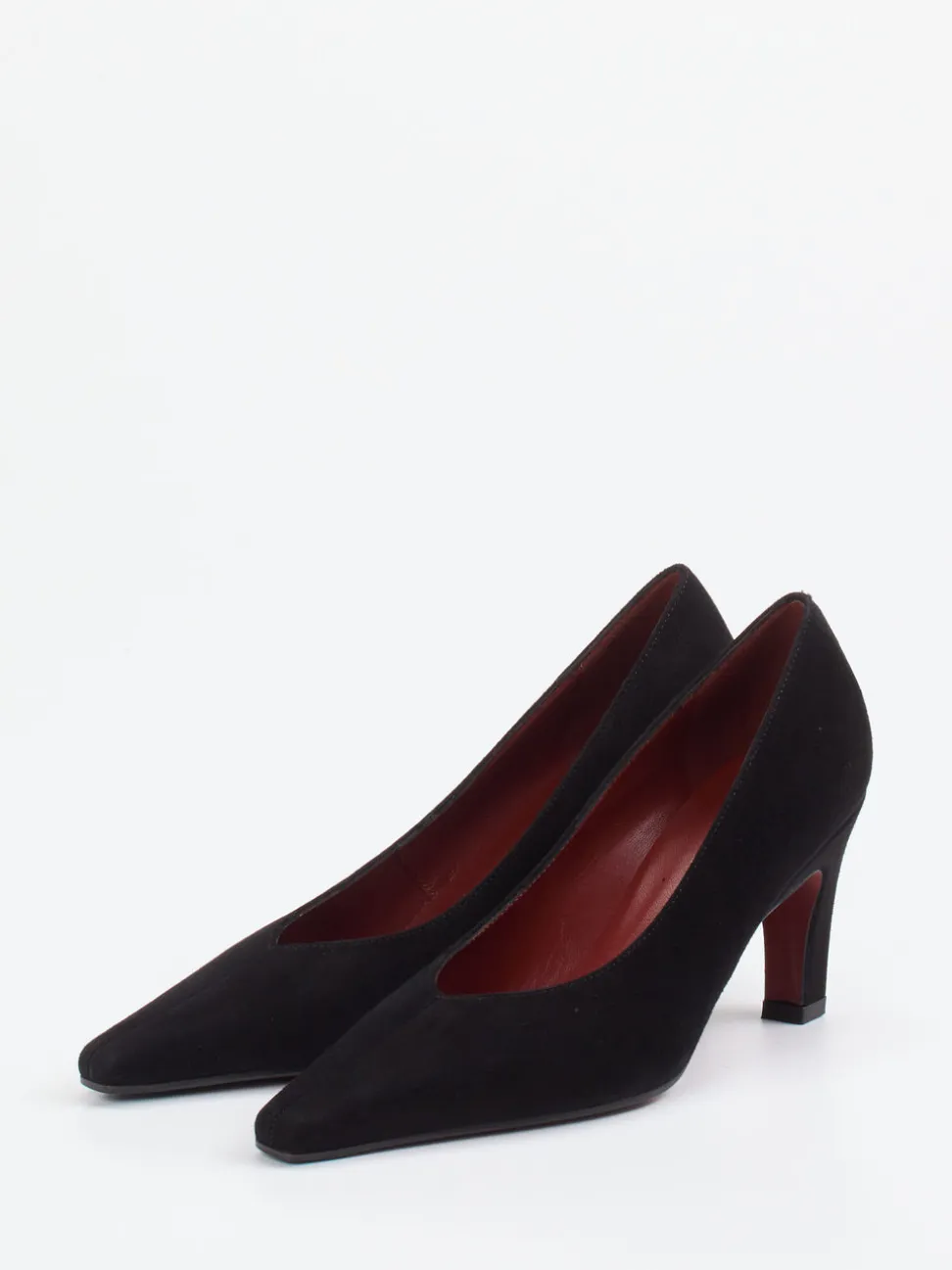 Konstantin Starke – Pumps aus Veloursleder schwarz