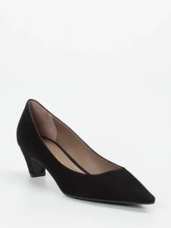 Konstantin Starke – Pumps aus Veloursleder schwarz