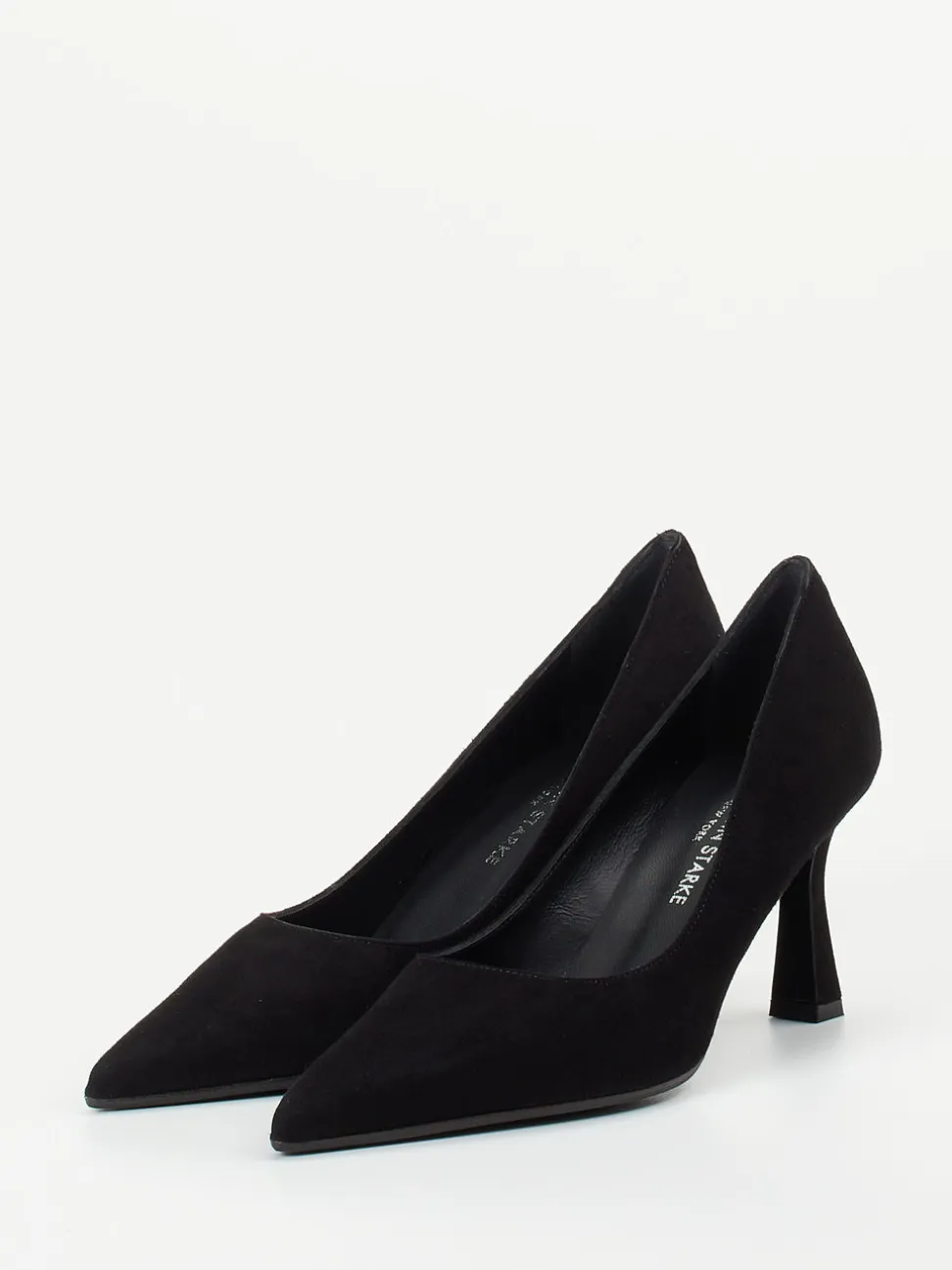 Konstantin Starke – Pumps aus Veloursleder schwarz