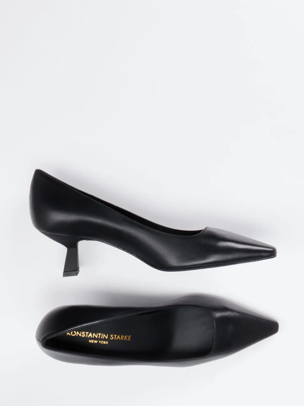 Konstantin Starke – Pumps aus Lammleder Schwarz