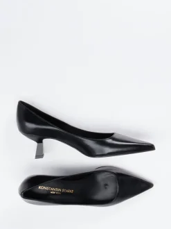 Konstantin Starke – Pumps aus Lammleder Schwarz