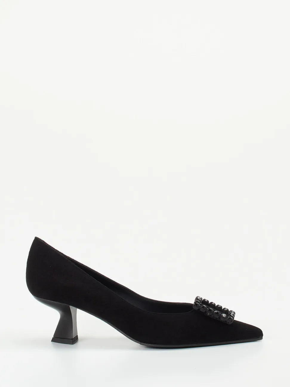 Konstantin Starke – Pumps aus Veloursleder in Schwarz