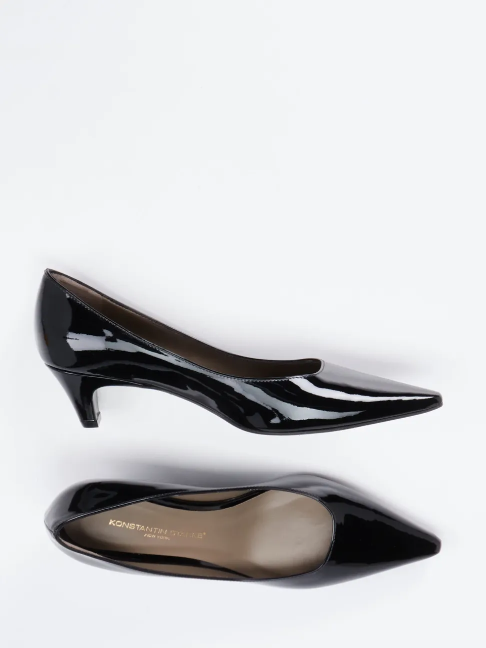 Konstantin Starke – Pumps aus Lackleder schwarz