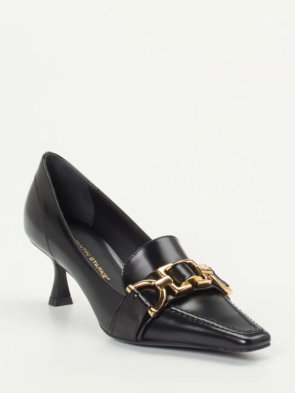 Konstantin Starke – Pumps aus Hochglanzleder Schwarz
