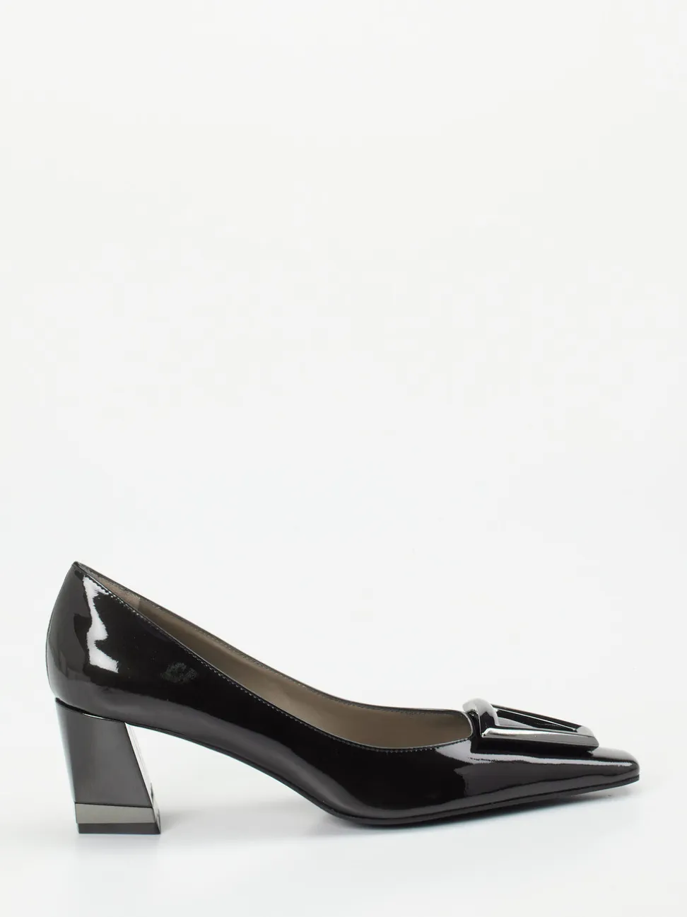 Konstantin Starke – Pumps aus Lackleder Schwarz