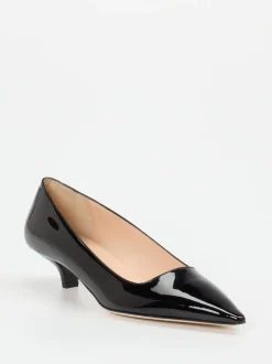 Konstantin Starke – Pumps aus Lackleder Schwarz