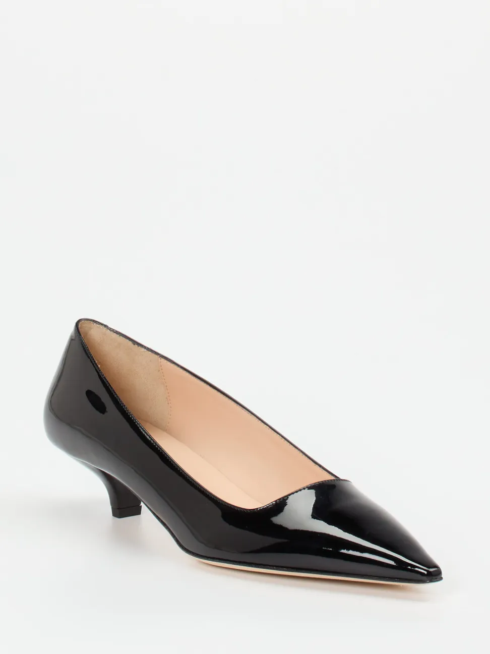 Konstantin Starke – Pumps aus Lackleder Schwarz