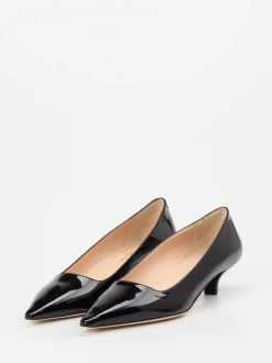 Konstantin Starke – Pumps aus Lackleder Schwarz
