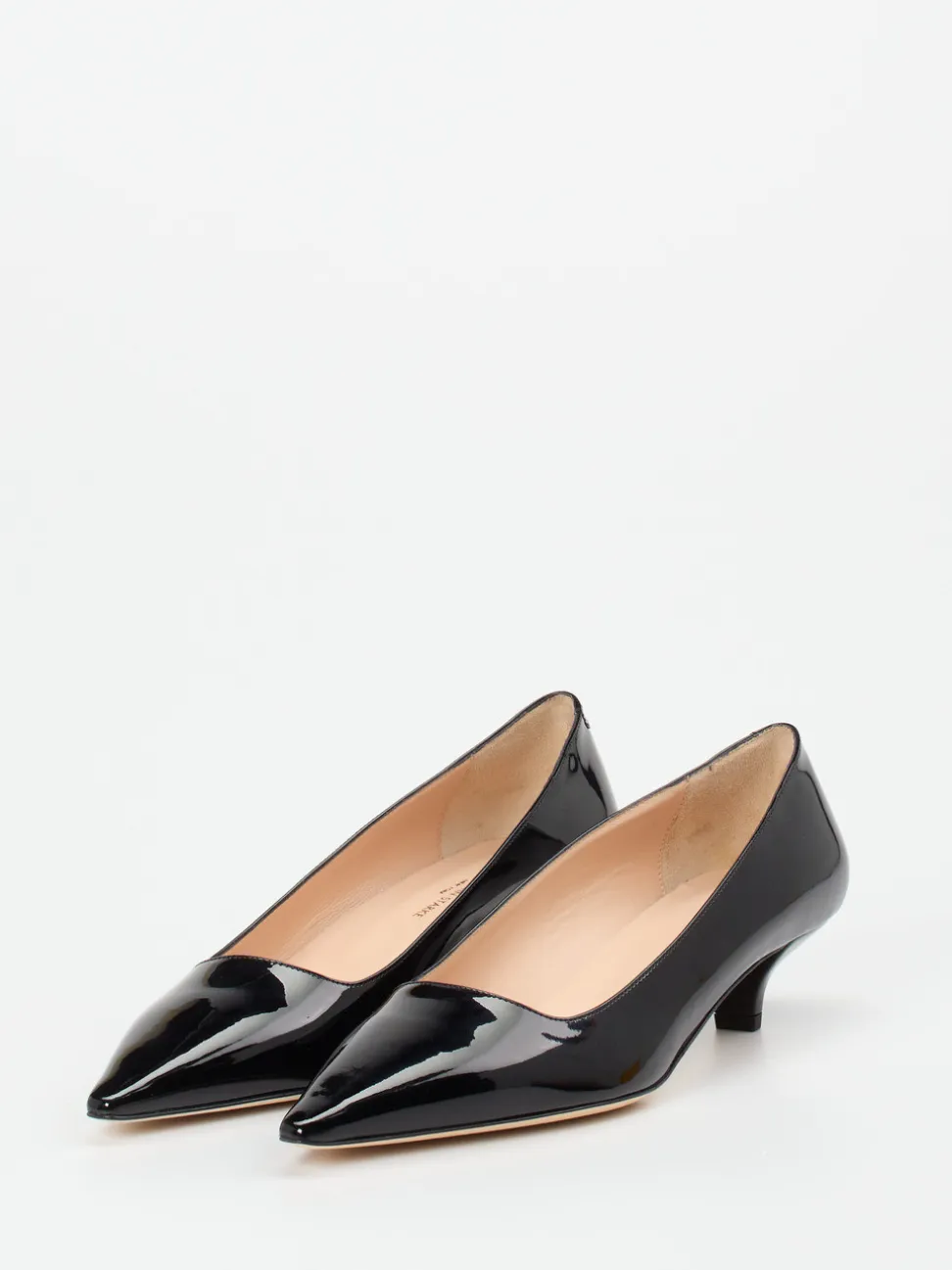Konstantin Starke – Pumps aus Lackleder Schwarz