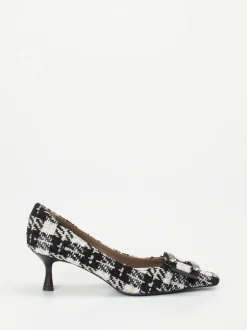 Konstantin Starke – Pumps aus Bouclé-Textil schwarz