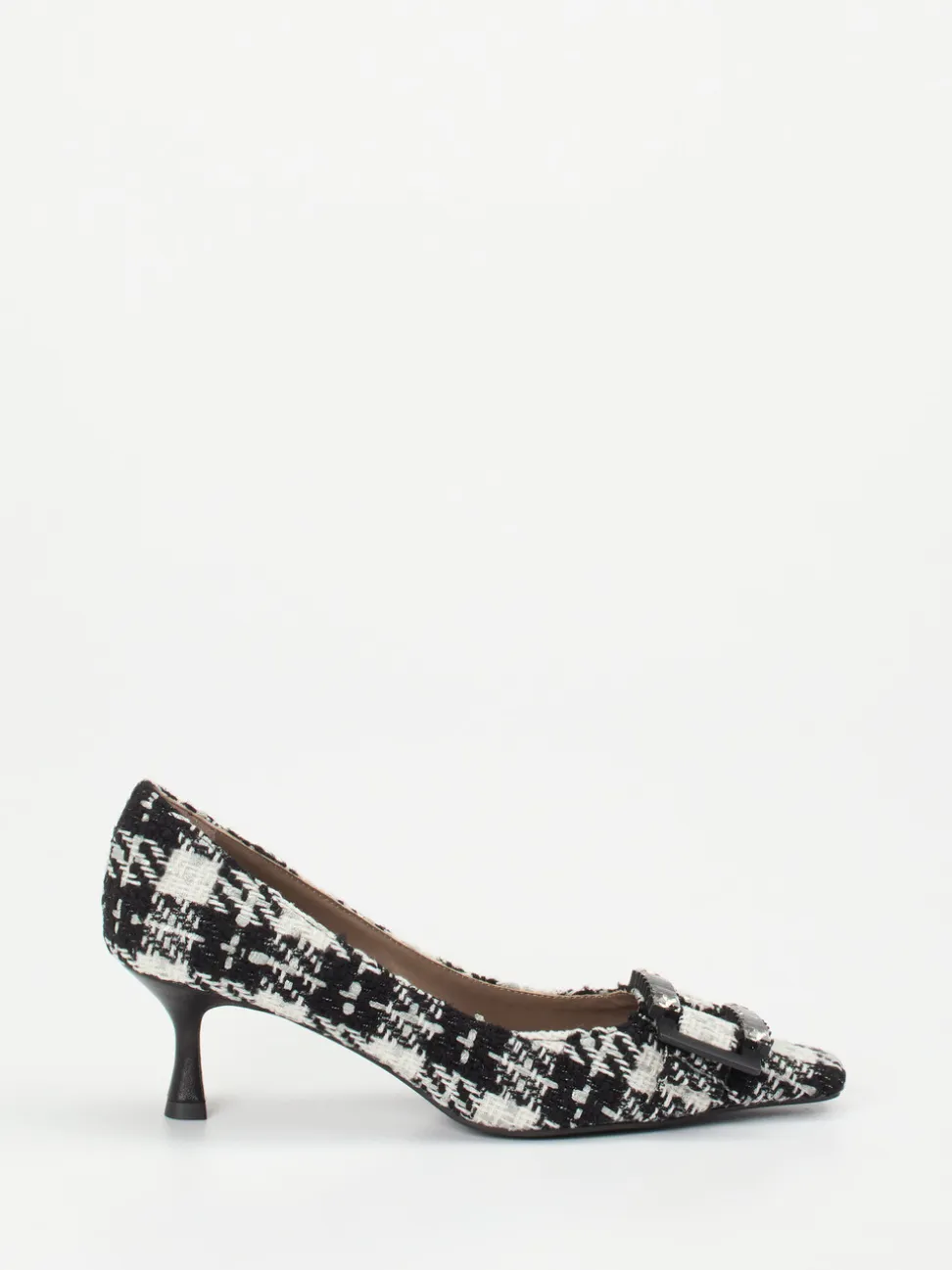 Konstantin Starke – Pumps aus Bouclé-Textil schwarz